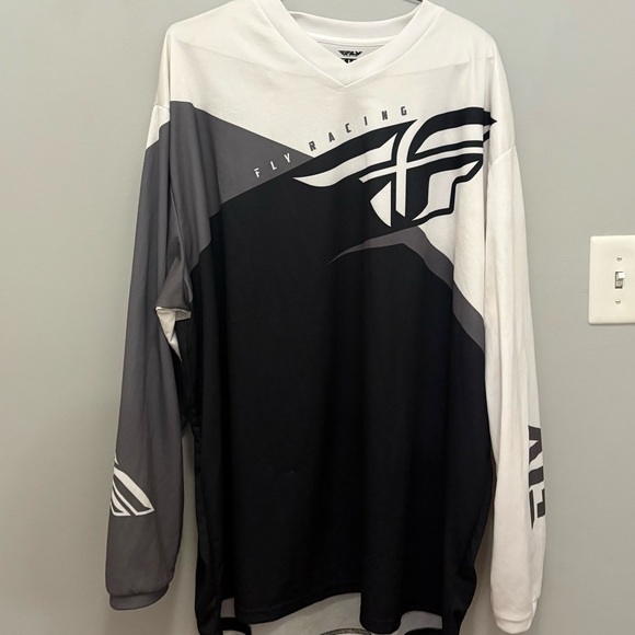 fly Racing Other - Fly Racing Men's Black and White Jersey
